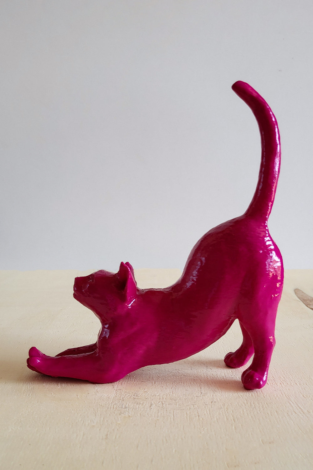 Esneyen Kedi Yüzük Düzenleyici | Fuşya - 4