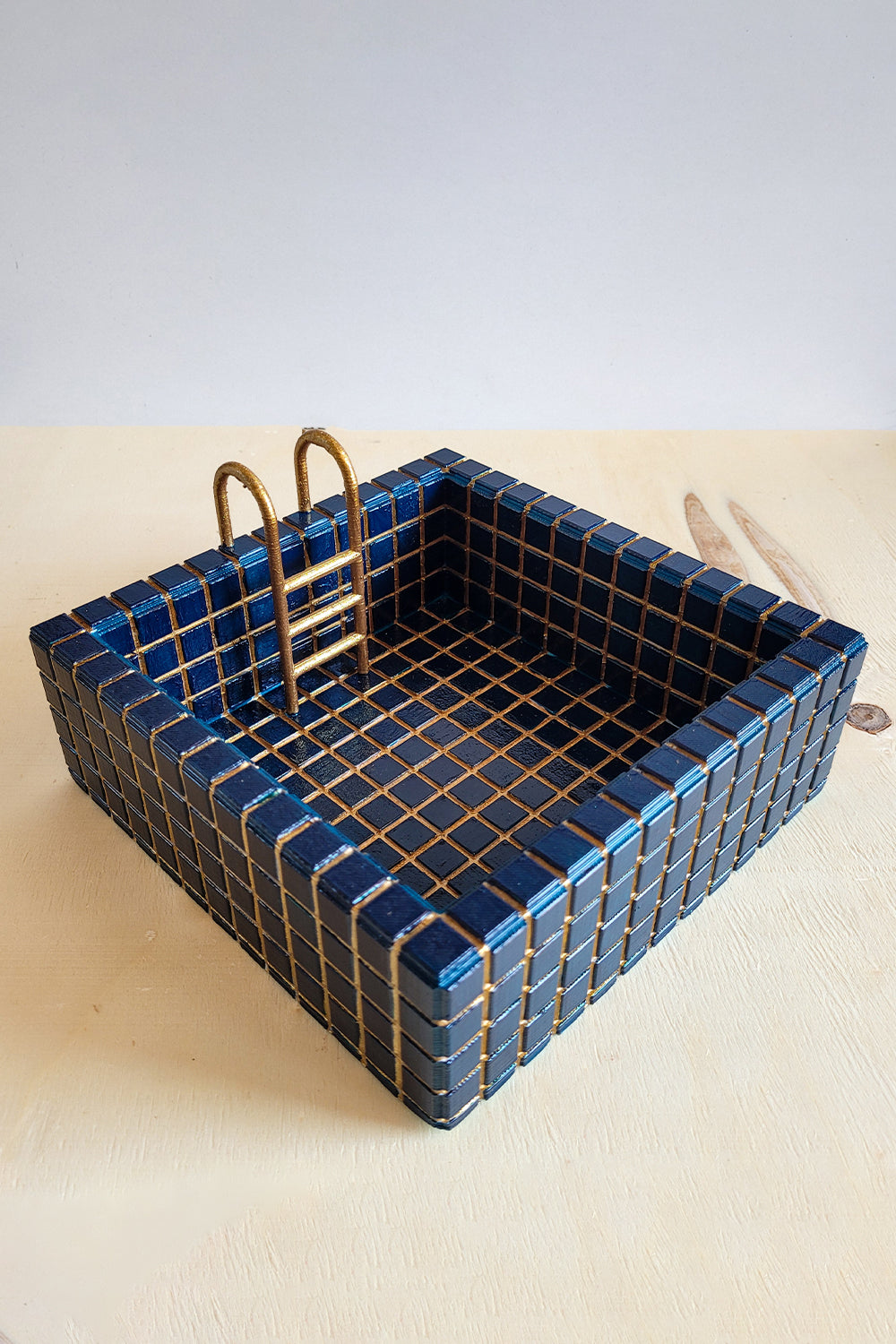 Yüzme Havuzu Saksı | Okyanus Mavi - 5