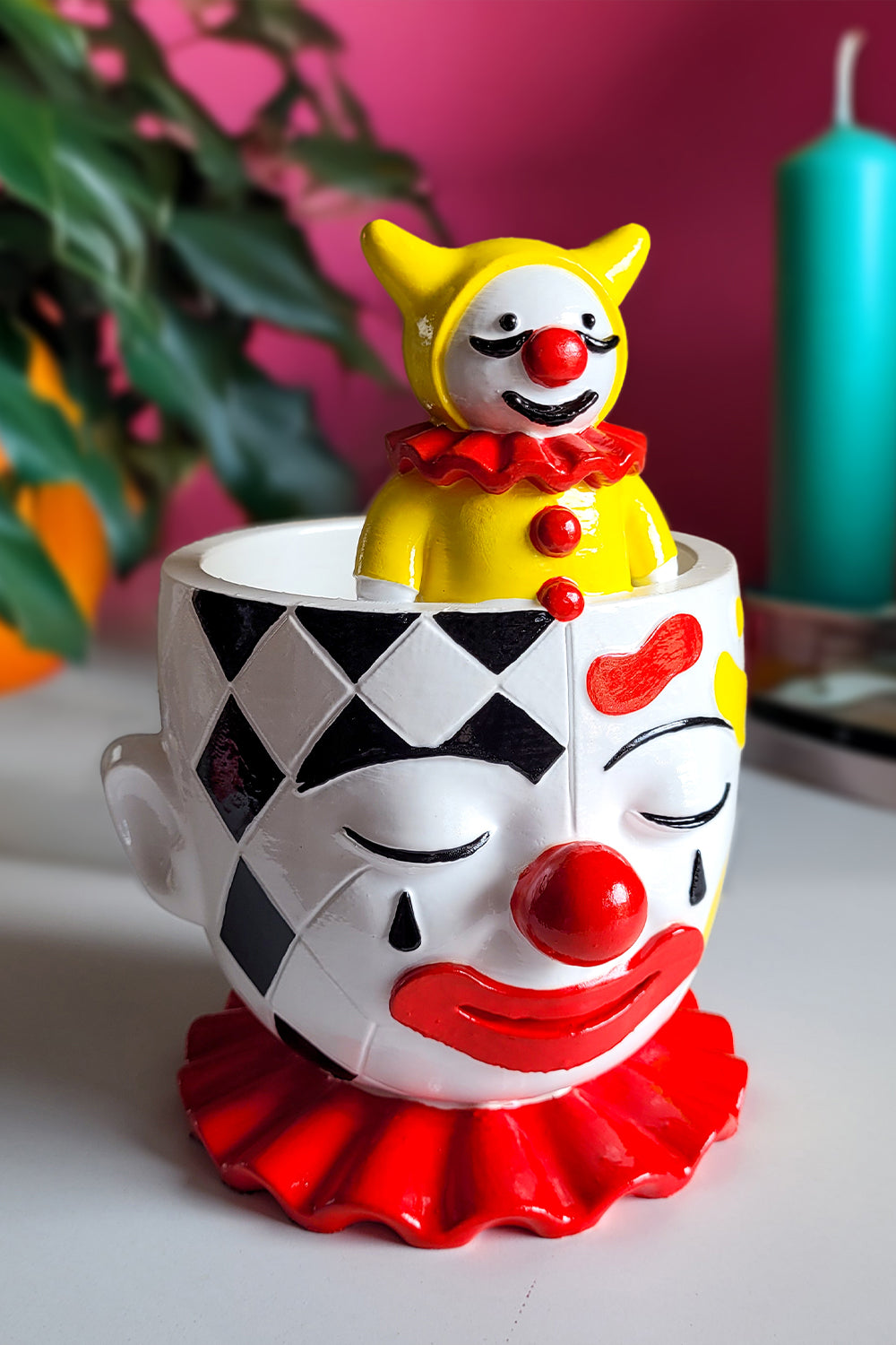 İkili Palyaço Saksı - 1