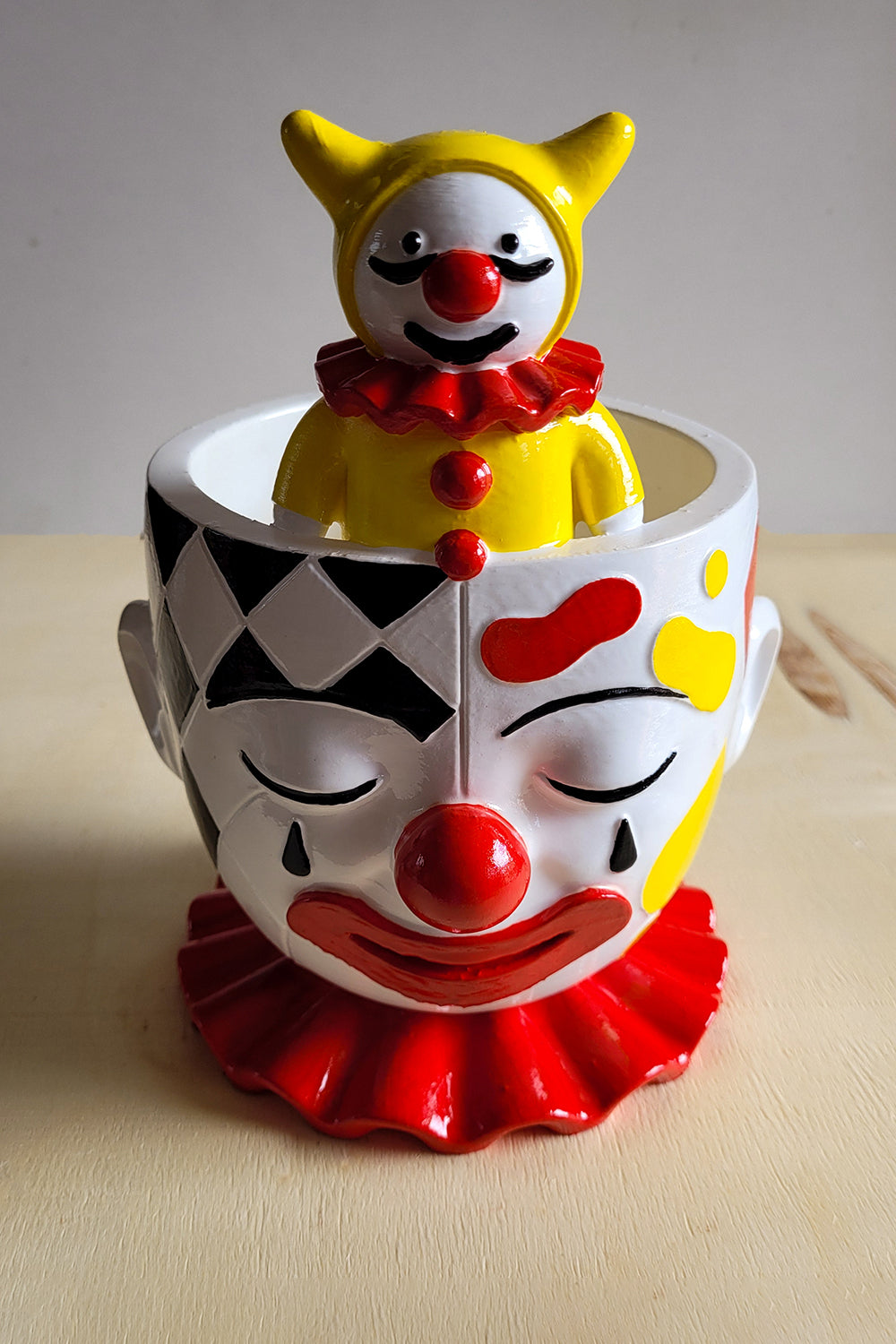 İkili Palyaço Saksı - 3