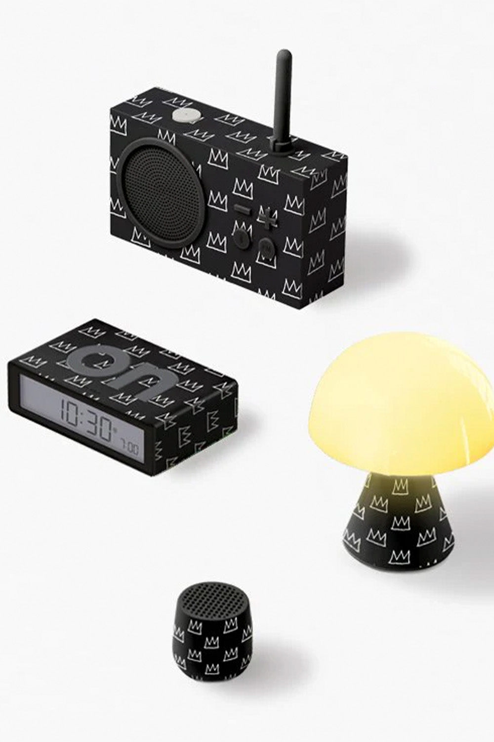 Mino + Bluetooth Hoparlör X Jean Michel Basquiat Crown - 4