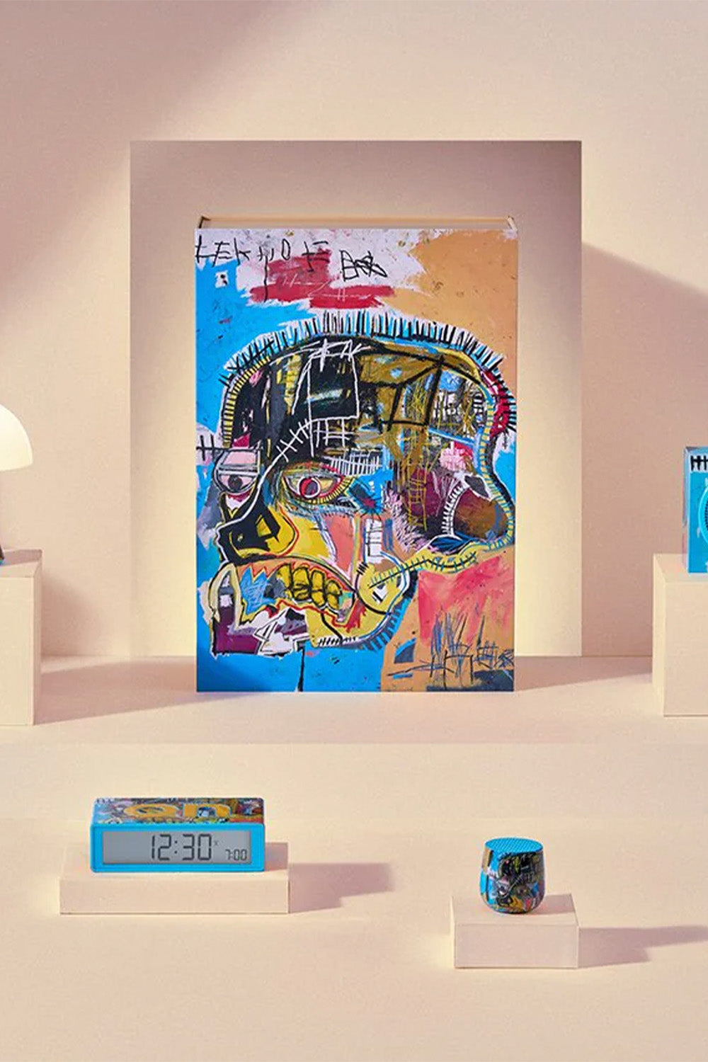 Flip + Alarm Saat X X Jean Michel Basquiat Skull - 3