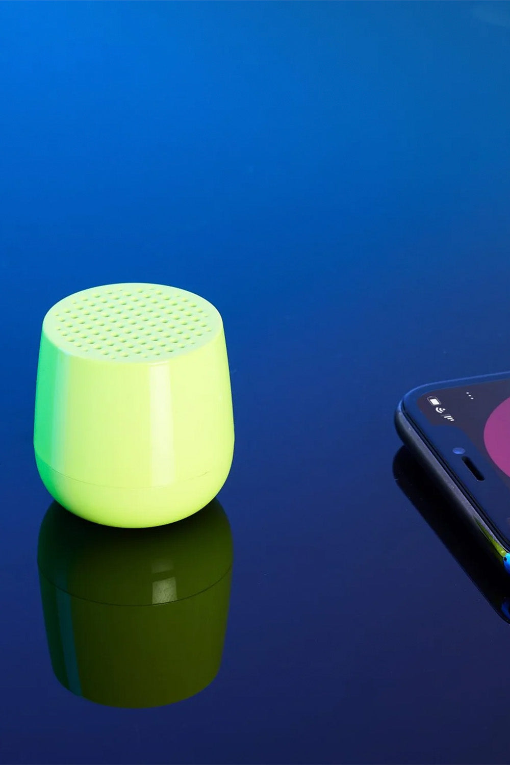 Mino Bluetooth Tws Hoparlör Fosforlu Sarı - 1