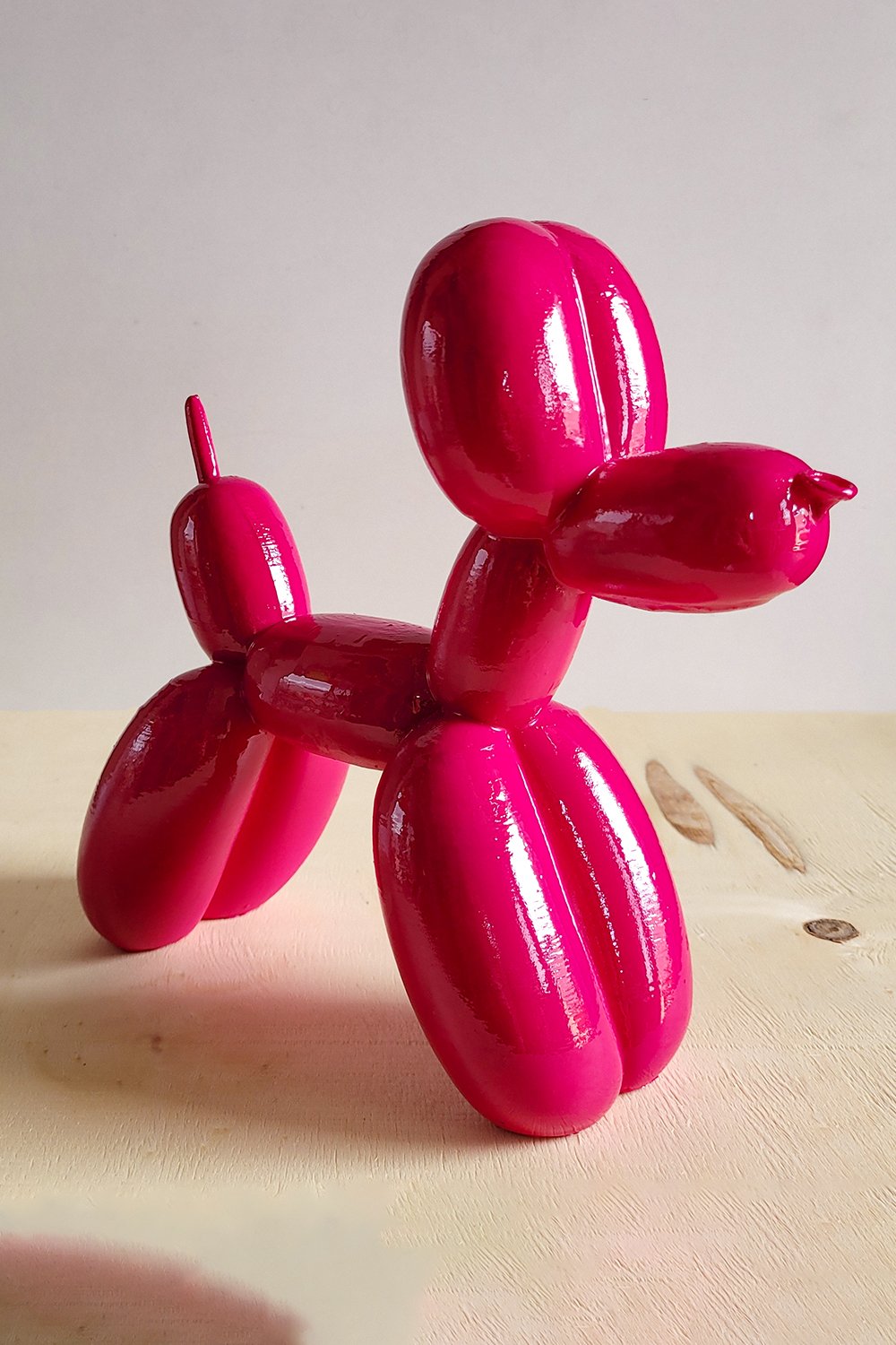 Balon Köpek Figürü | Fuşya - 4