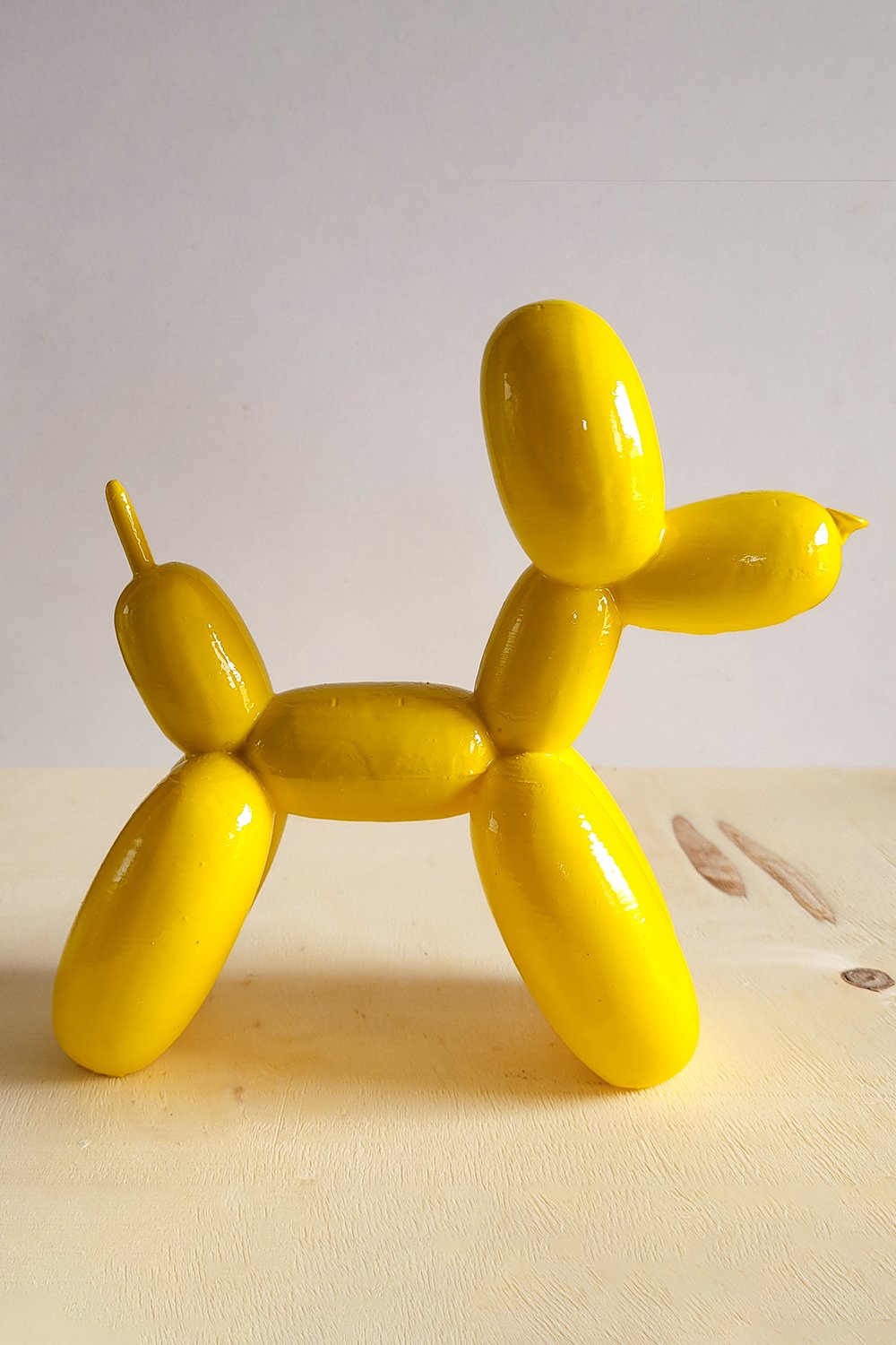 Balon Köpek Figürü | Sarı - 4