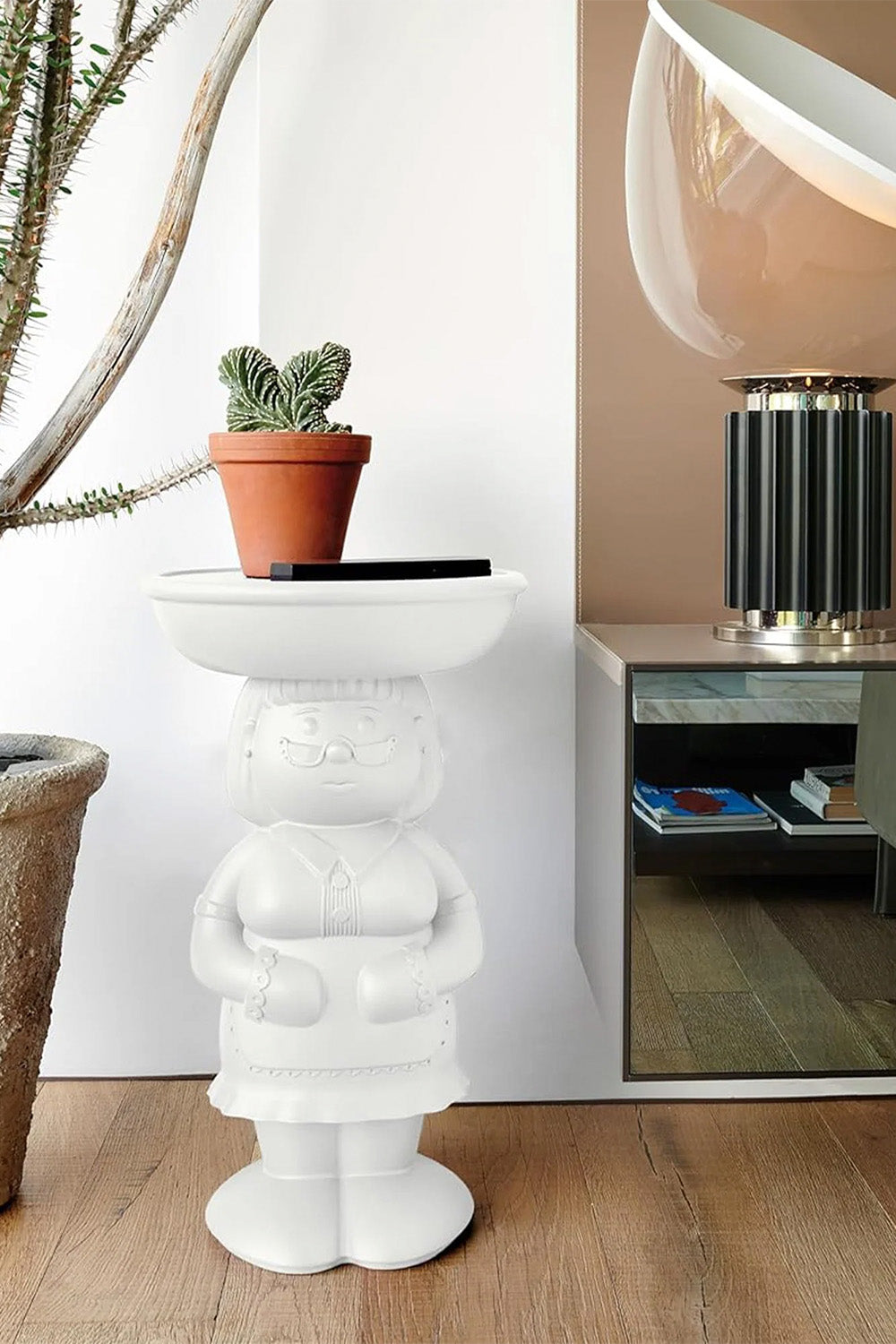 Amanda Beyaz Sehpa - 2