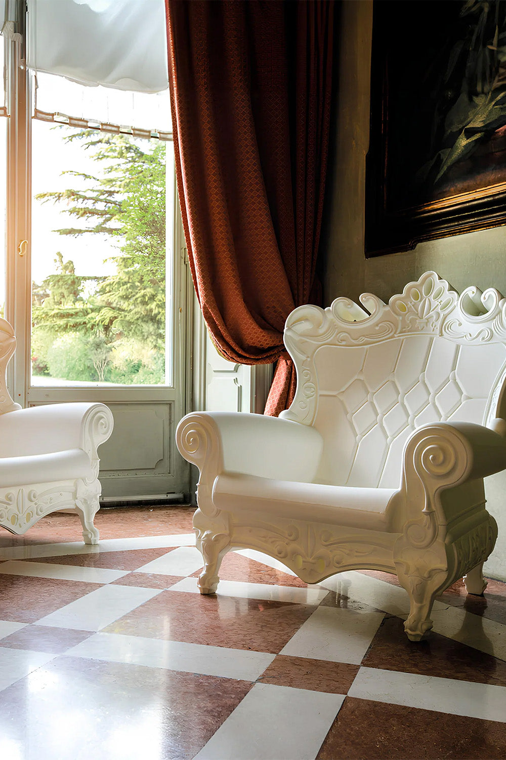 Queen Of Love Beyaz Koltuk - 2