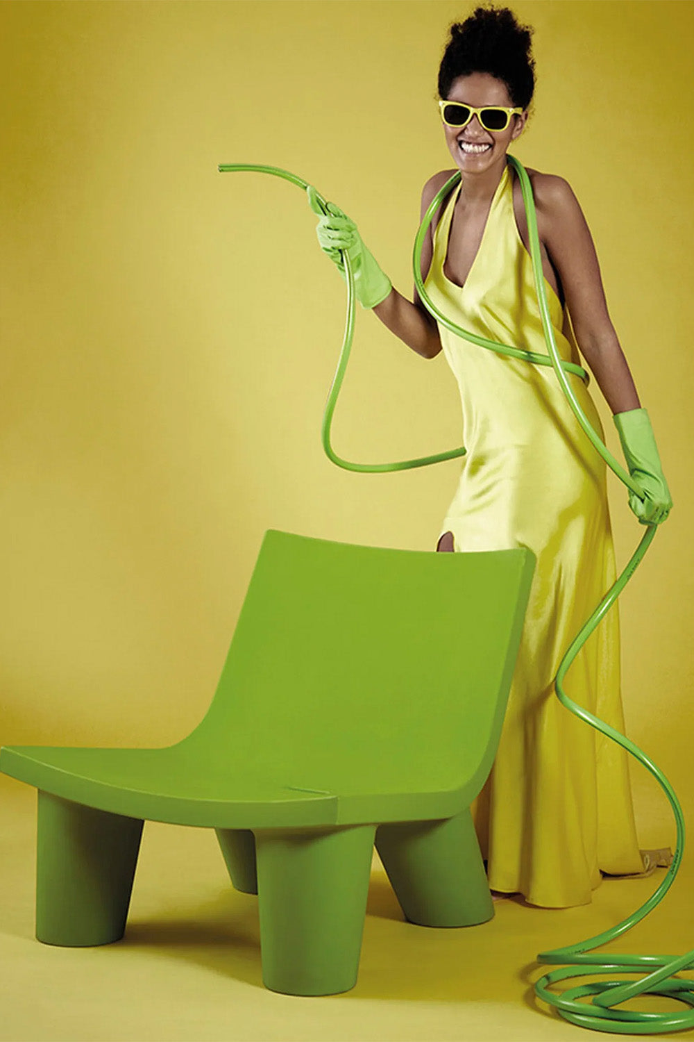 Low Lita Limon Yeşili Koltuk - 1