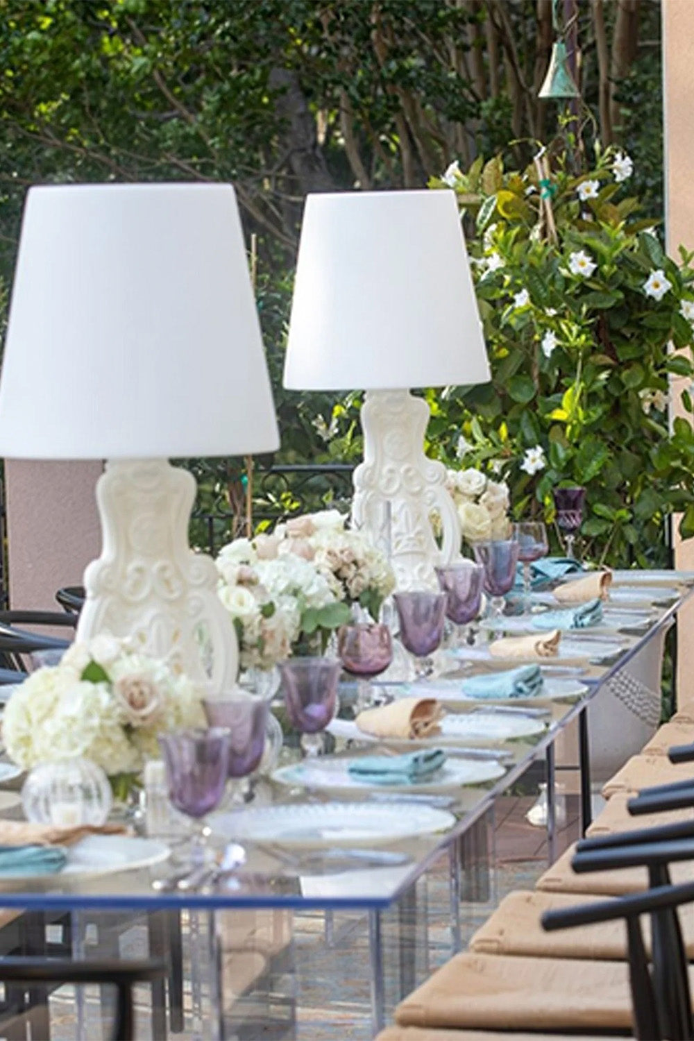 Lady Of Love Beyaz Masaüstü Aydınlatması - 2