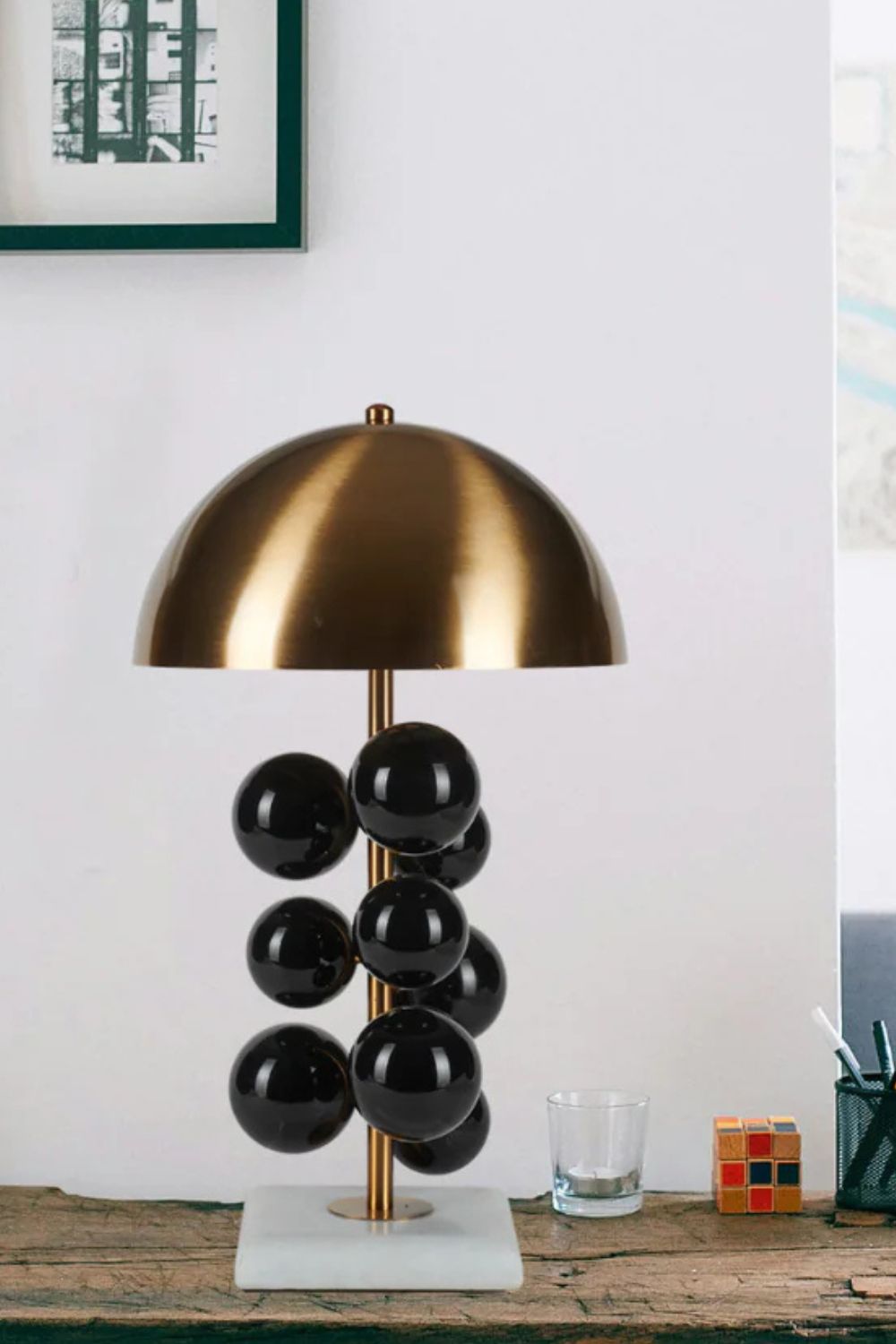 Bubble Camlı Masa Lambası - 2