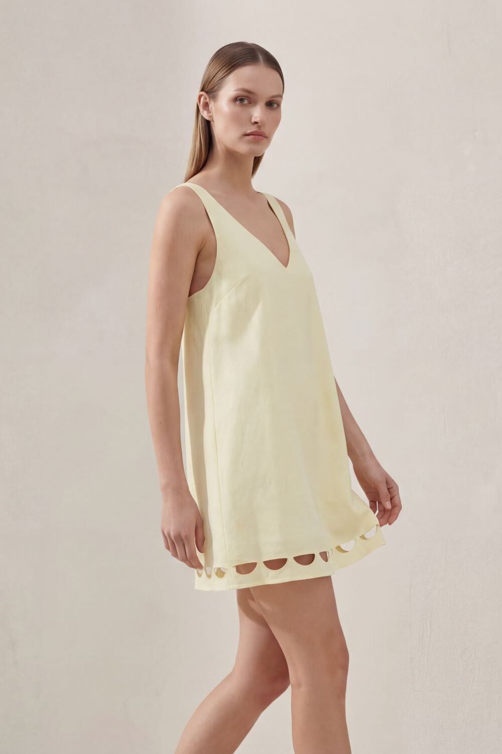 Desert Dress - Lemon Cream - 0