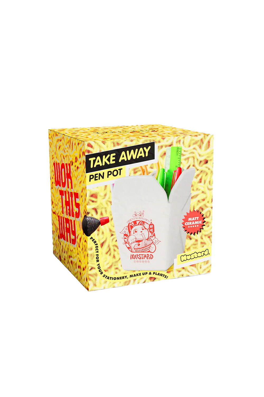 Mustard Noodle Seramik Kalemlik - 3