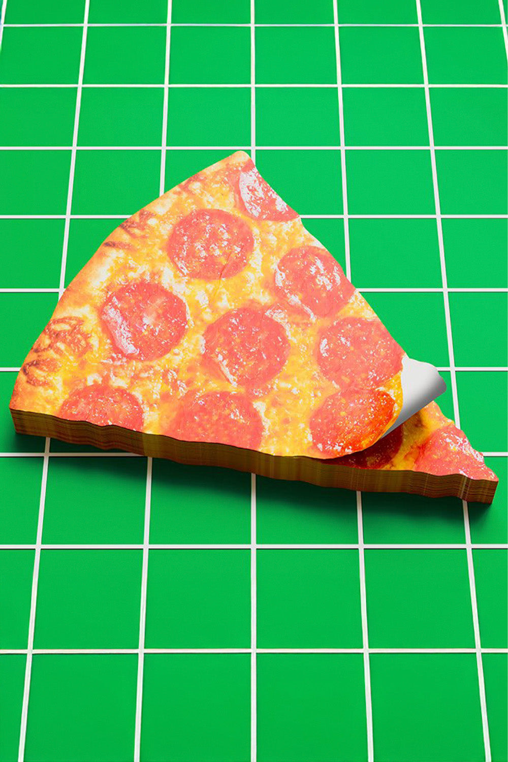 Mustard Pizza Sticky Not Kağıdı - 1