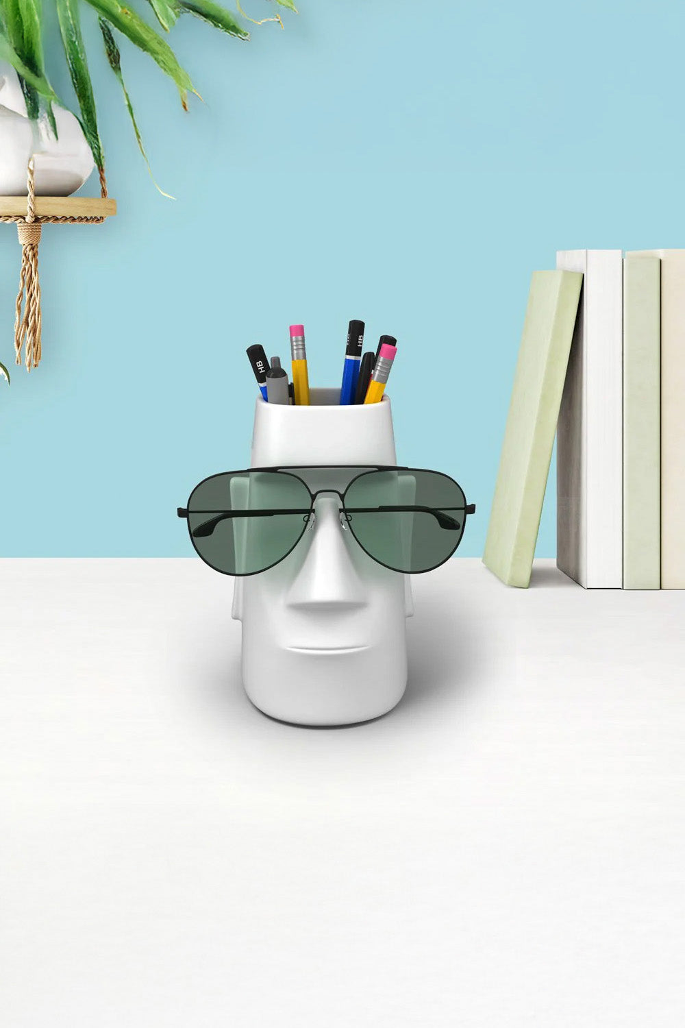 Mustard Moai Kalemlik / Gözlük Tutacağı - 3