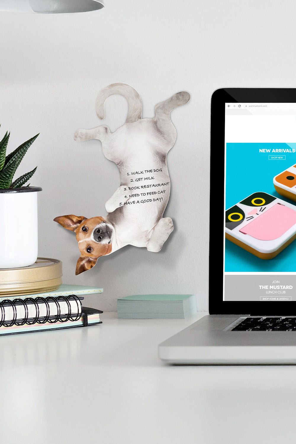 Mustard Dog Asılabilir Notluk - 4