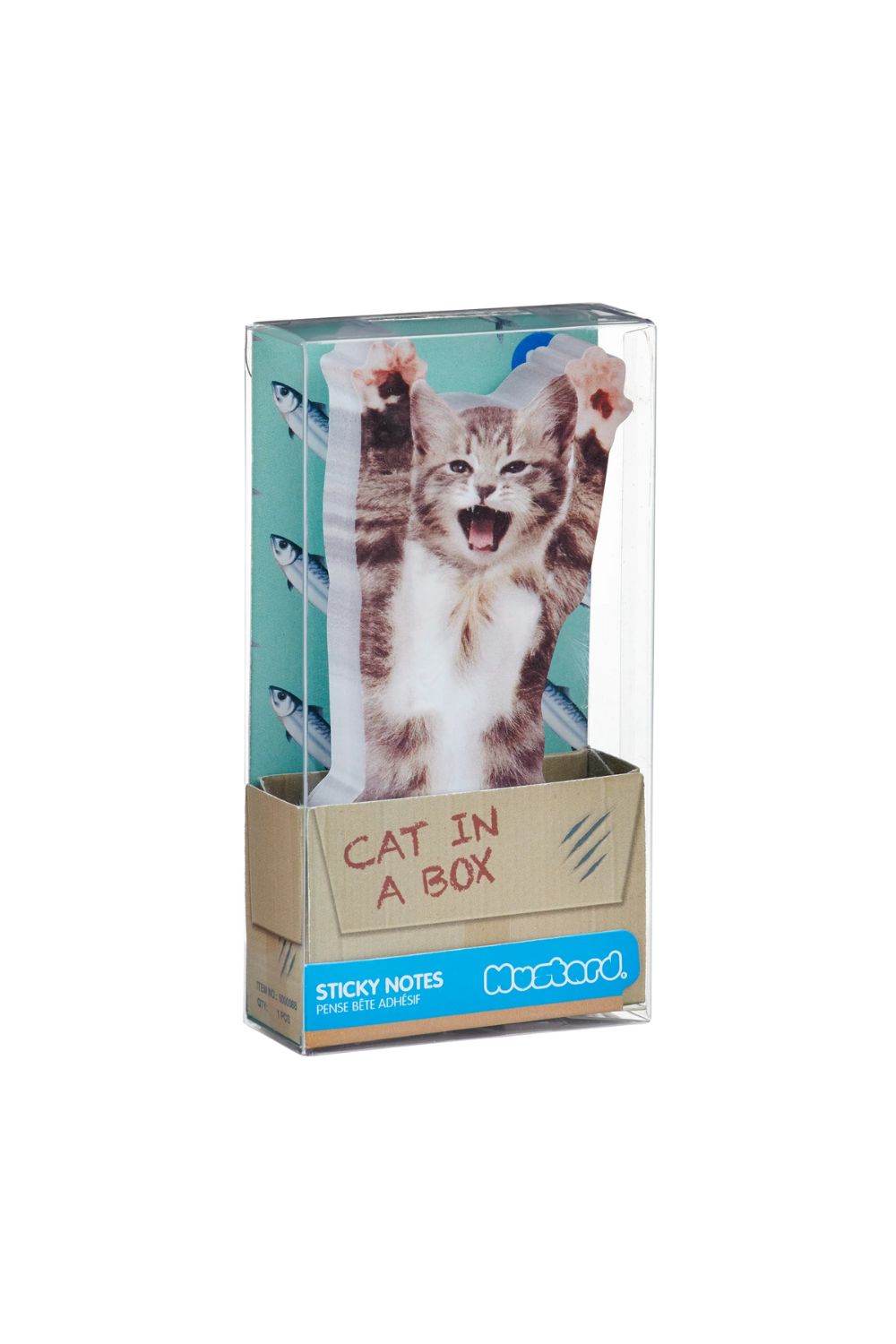 Mustard Cat In A Box - 0