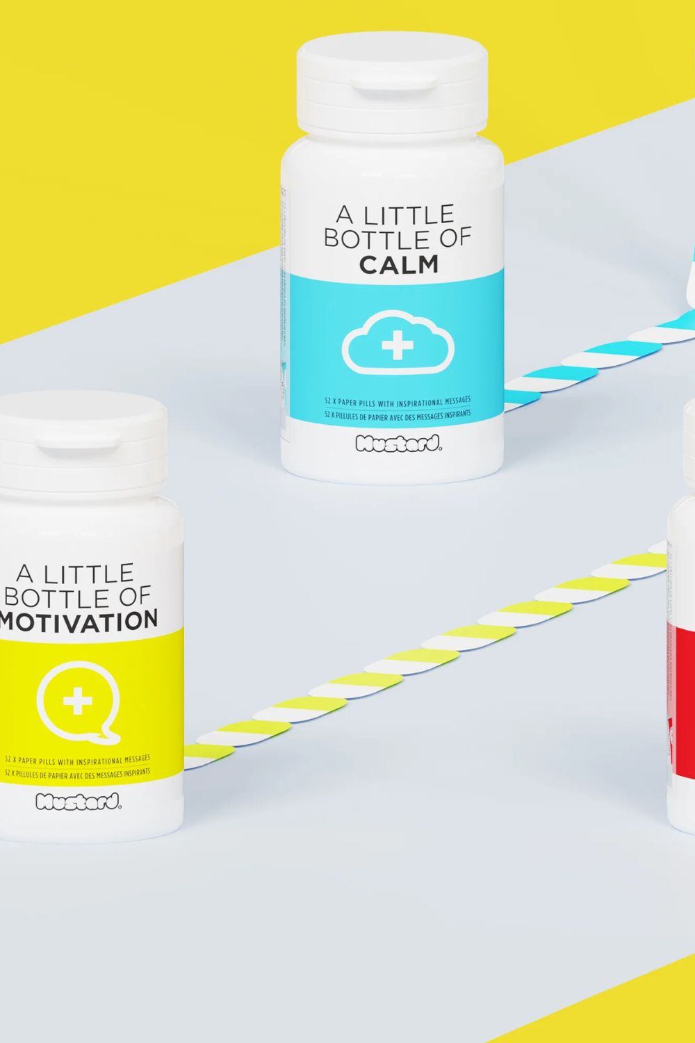 Mustard Motivasyon şişesi - 3