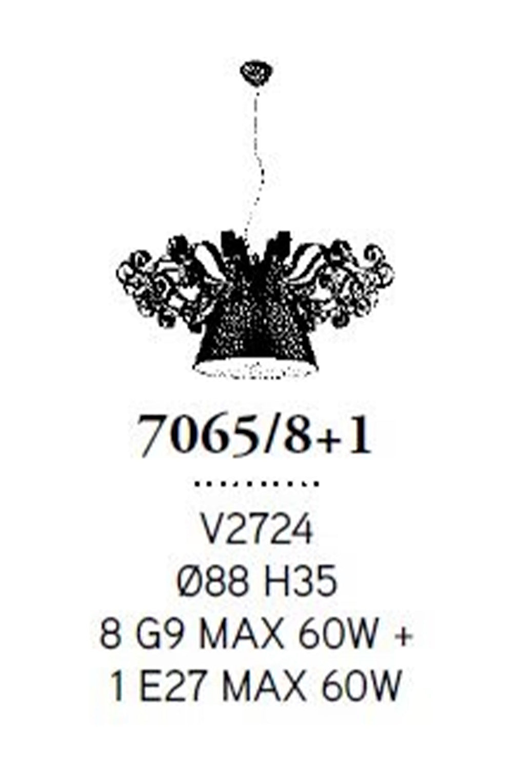 Medusa Sarkıt V2724 - 2