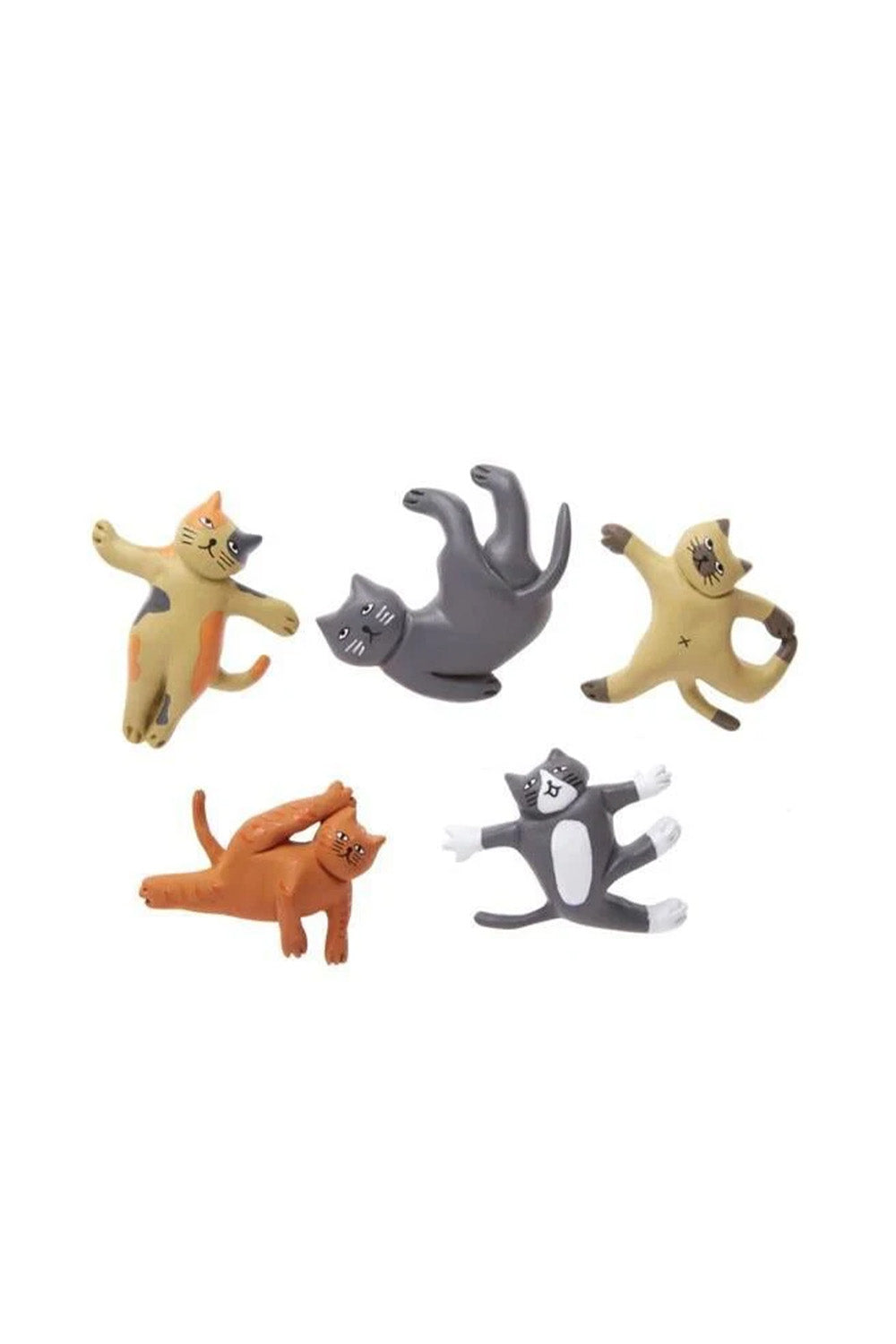 Yoga Cat Magnets Seti - 0
