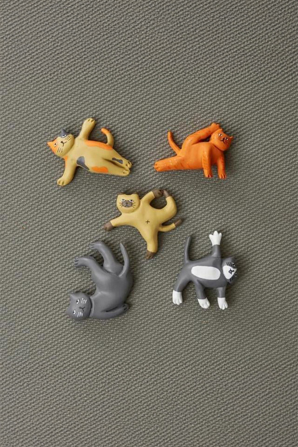 Yoga Cat Magnets Seti - 2
