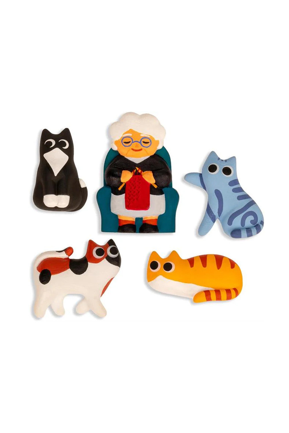 Cat Lady Magnet Mıknatıs - 0