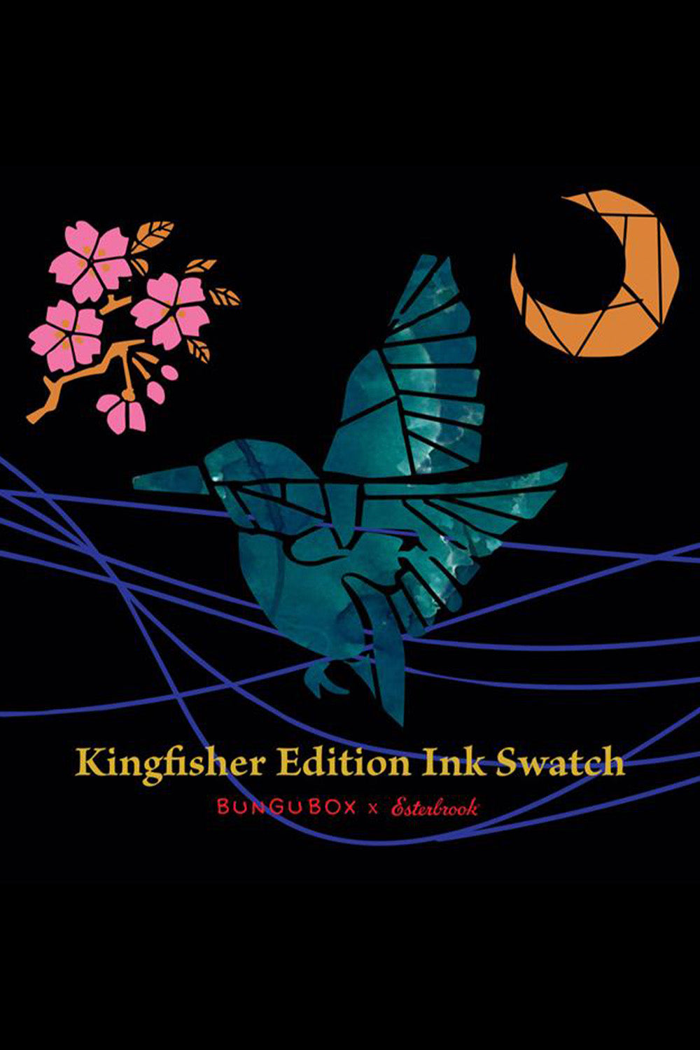 Bungu Box Kingfisher Limited Edition Şişe Mürekkep - 2