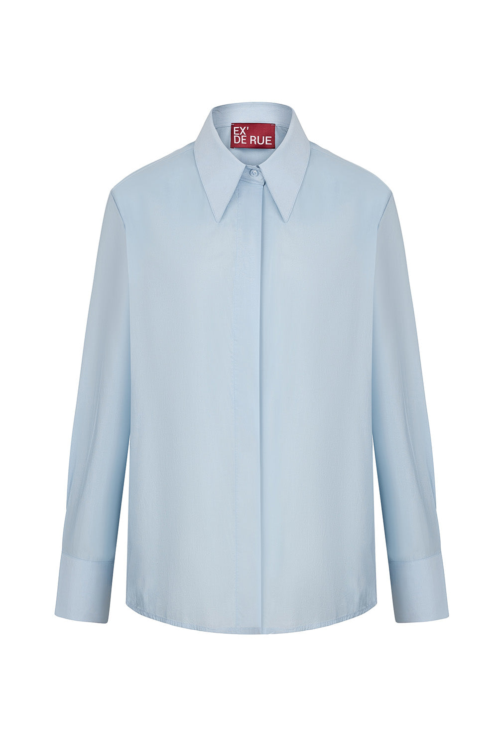 Oversize Blue Shirt - 4