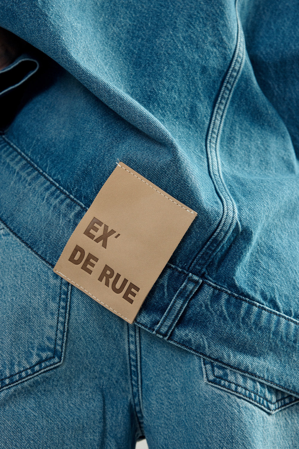 Blue Denim Vest 2 - 4