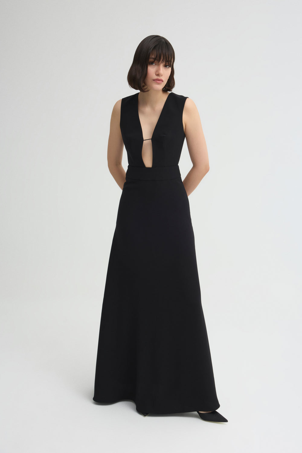 Delphine Black Dress - 2