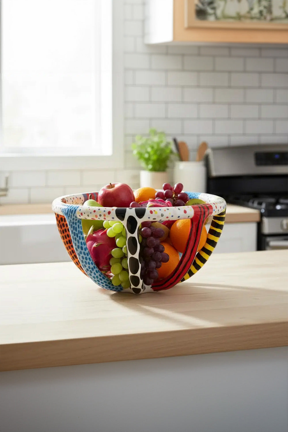 Renkli Büyük Boy Sepet - 6