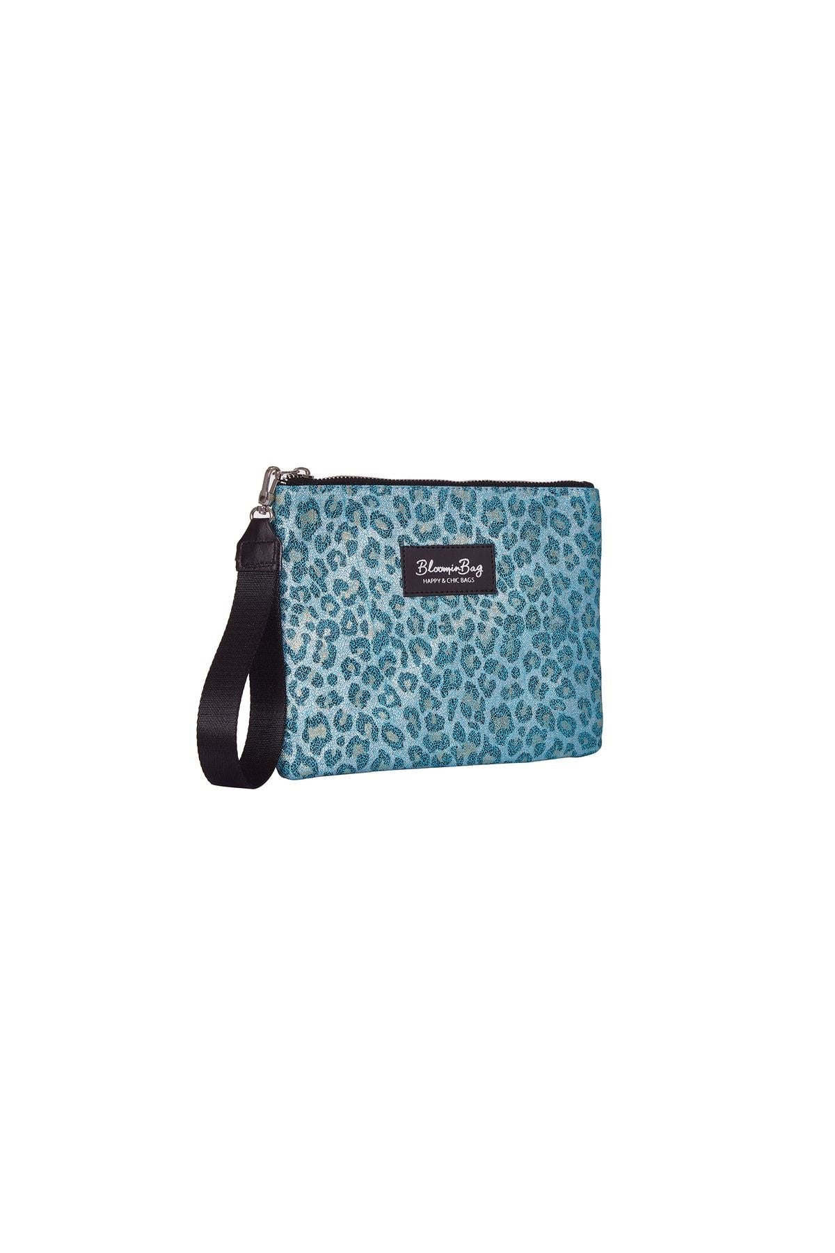 Green Marmar Clutch Çanta - 1