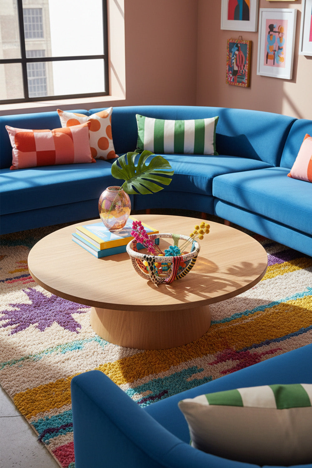 Renkli Seramik Sepet - 15