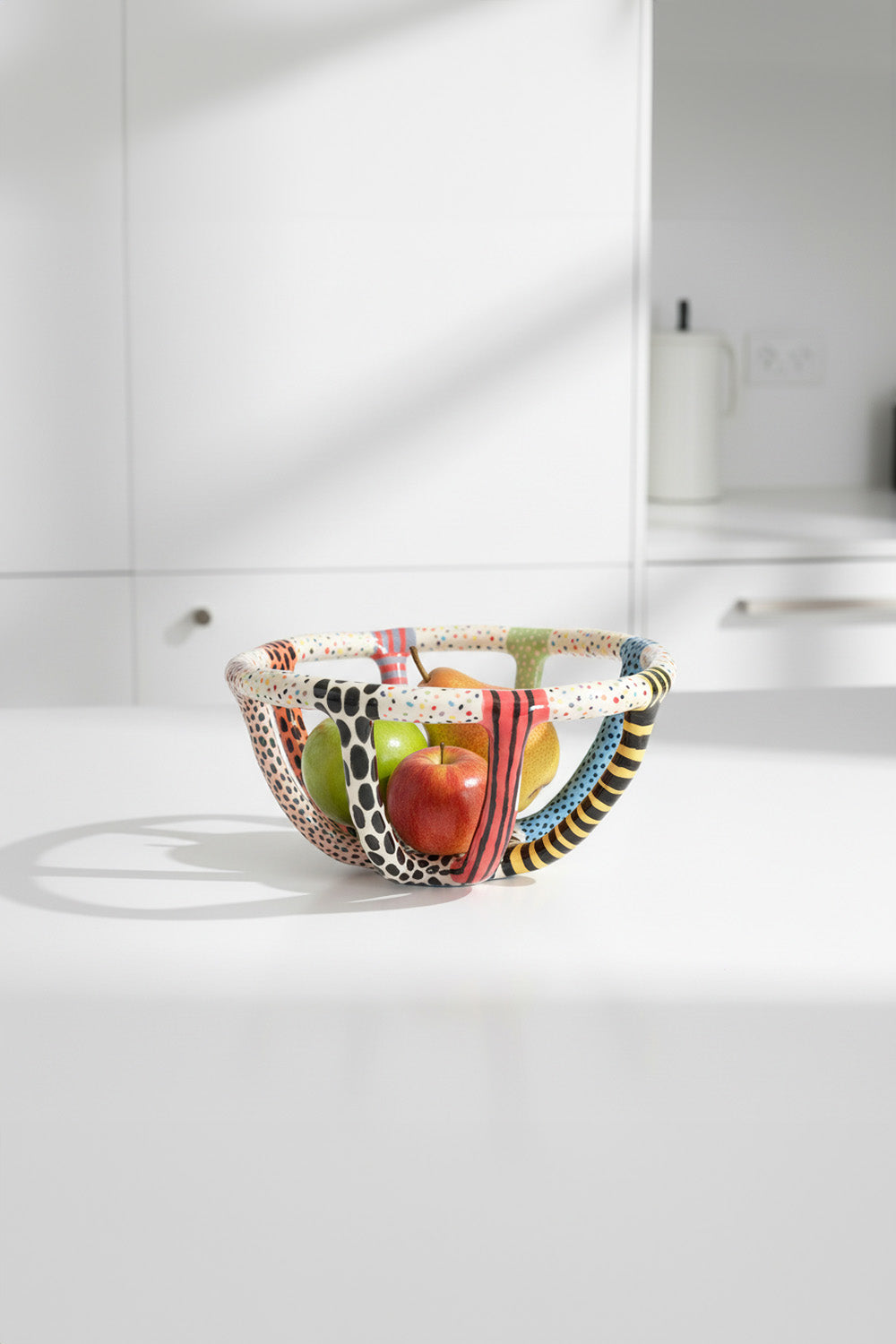Renkli Seramik Sepet - 5