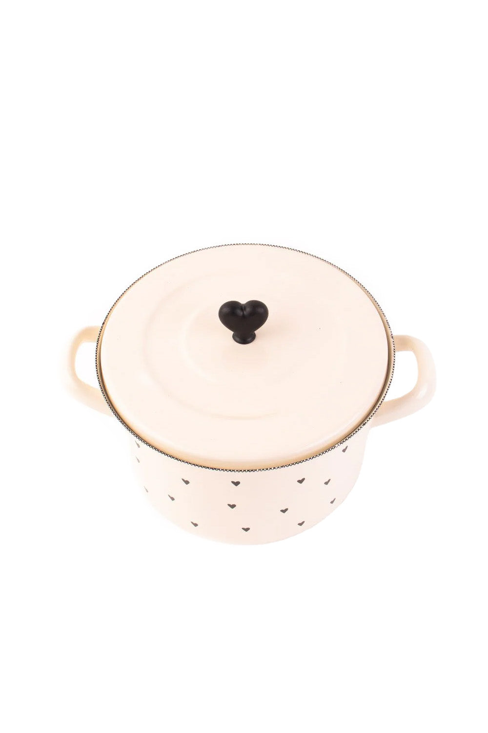 Black Cupid Emaye 20cm Tencere- 3 Litre - 4