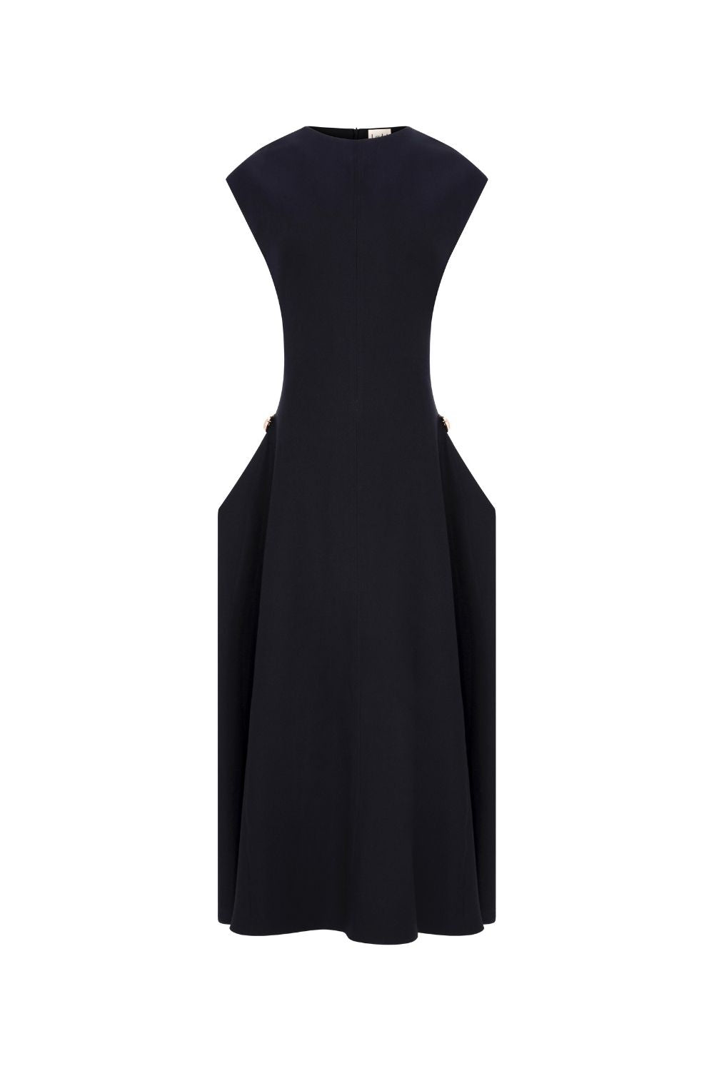 Jessie Tokalı Maxi Siyah Elbise - 3