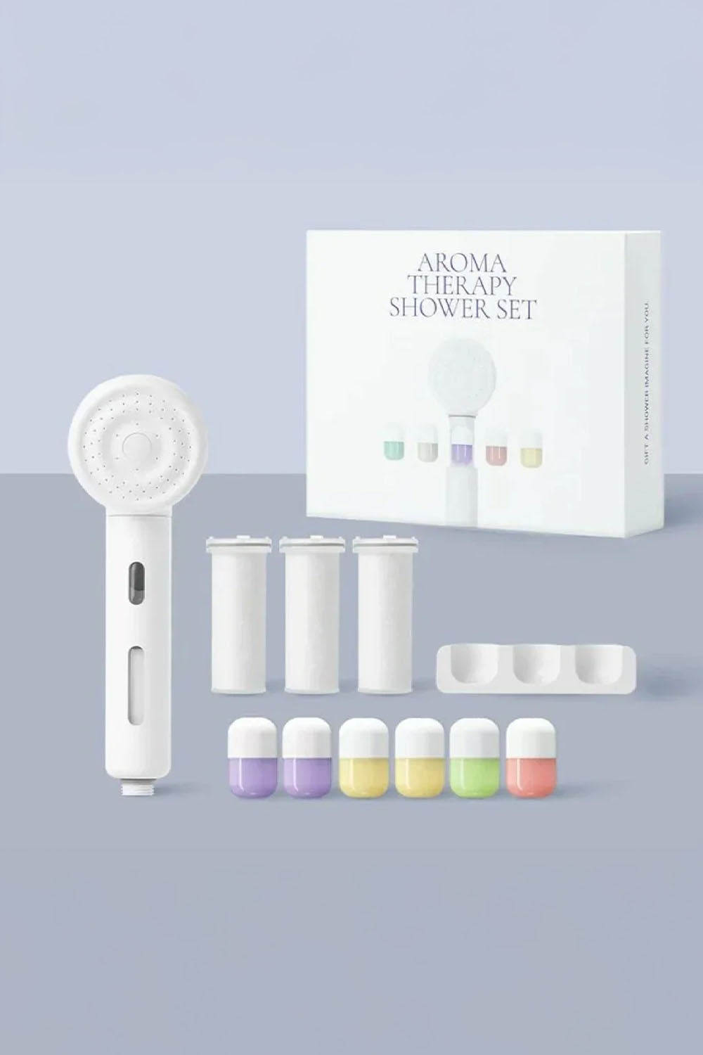 Aromaterapi Ve Filtreli Duş Başlığı Seti - 0