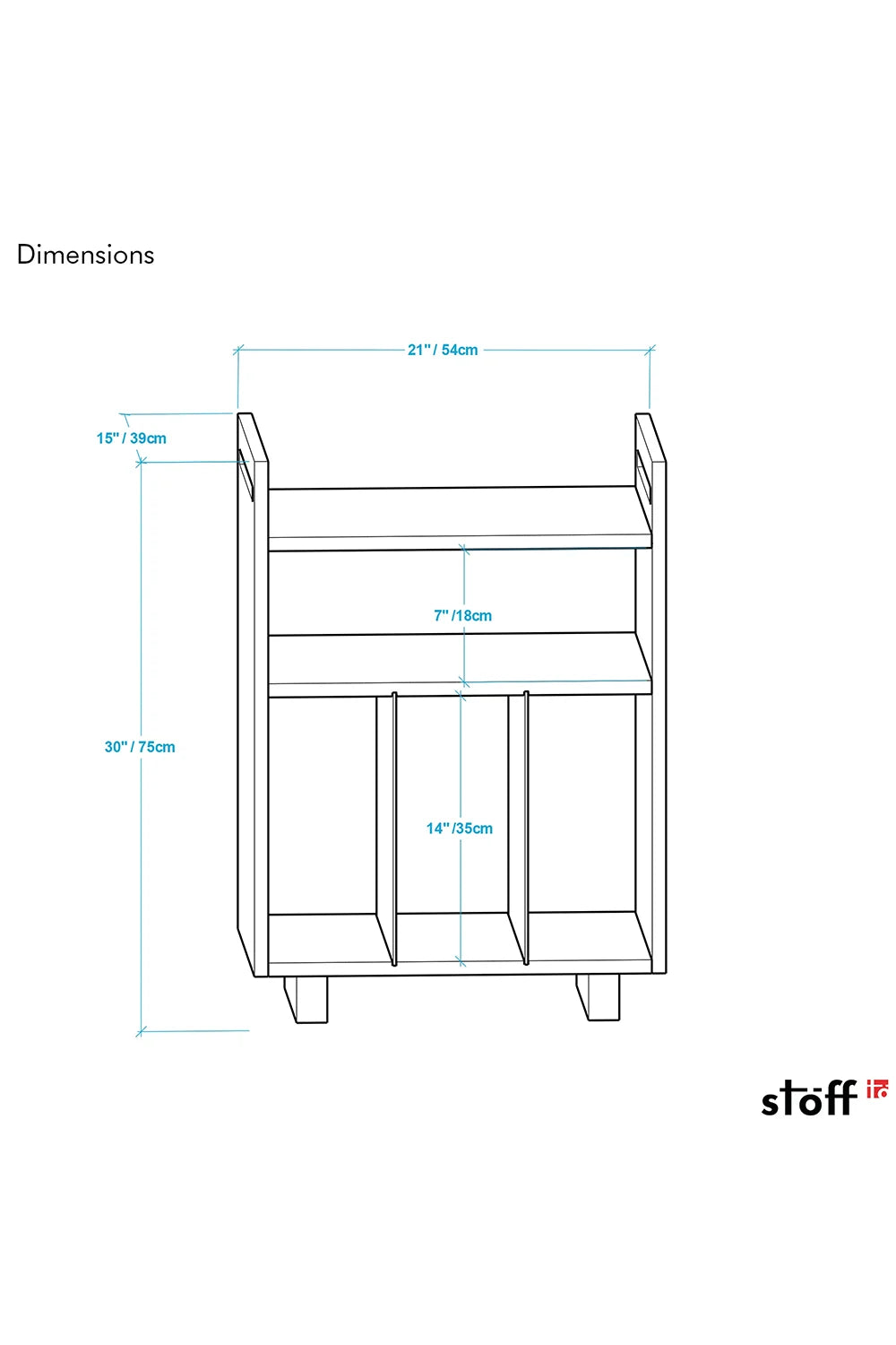 Masif Ahşap Plak & Pikap Depolama Ünitesi - 10