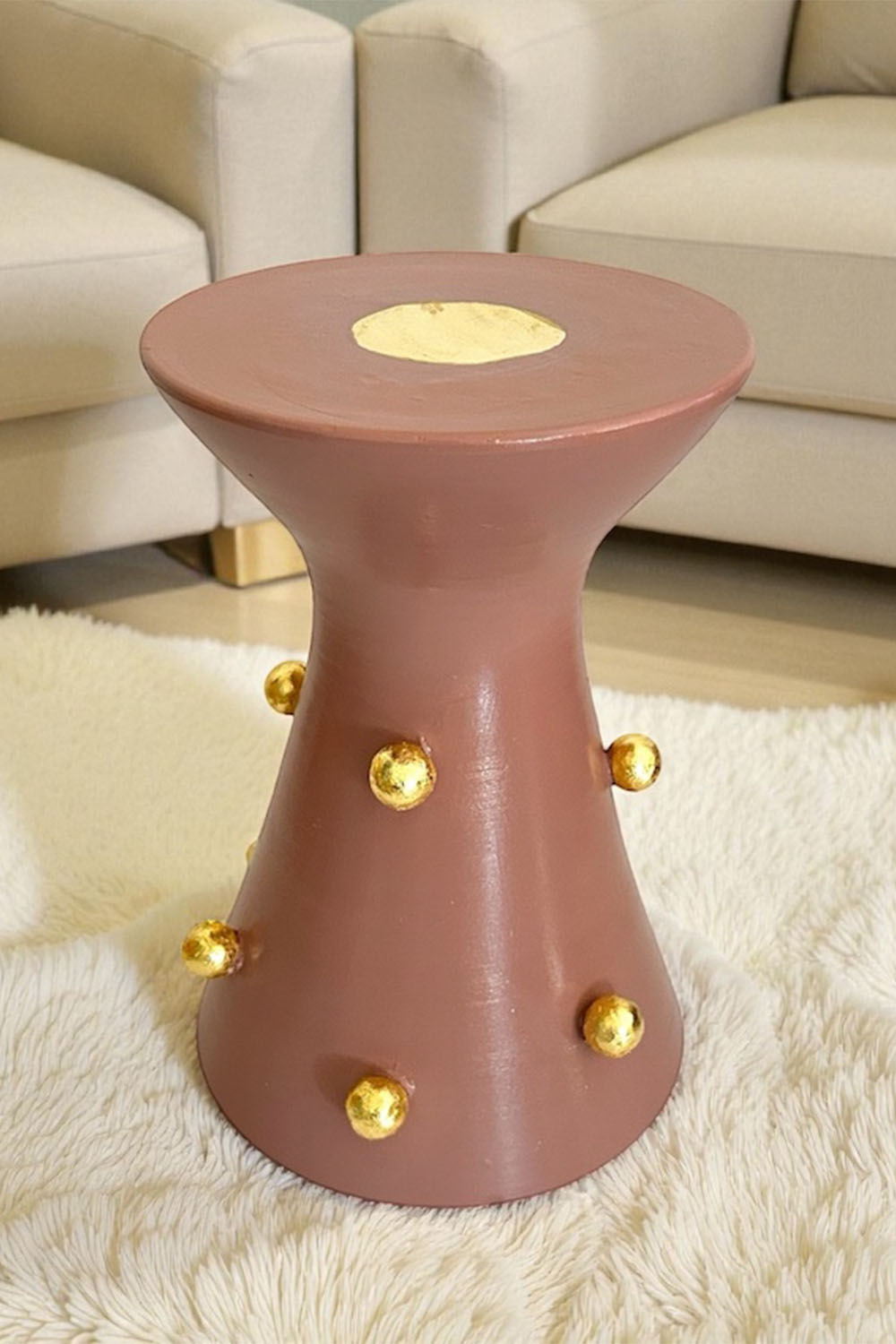 Rose&gold Seramik Sehpa - 0