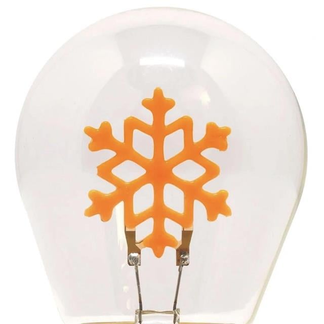 Yılbaşı Led Masa Işığı Kar Tanesi - 4