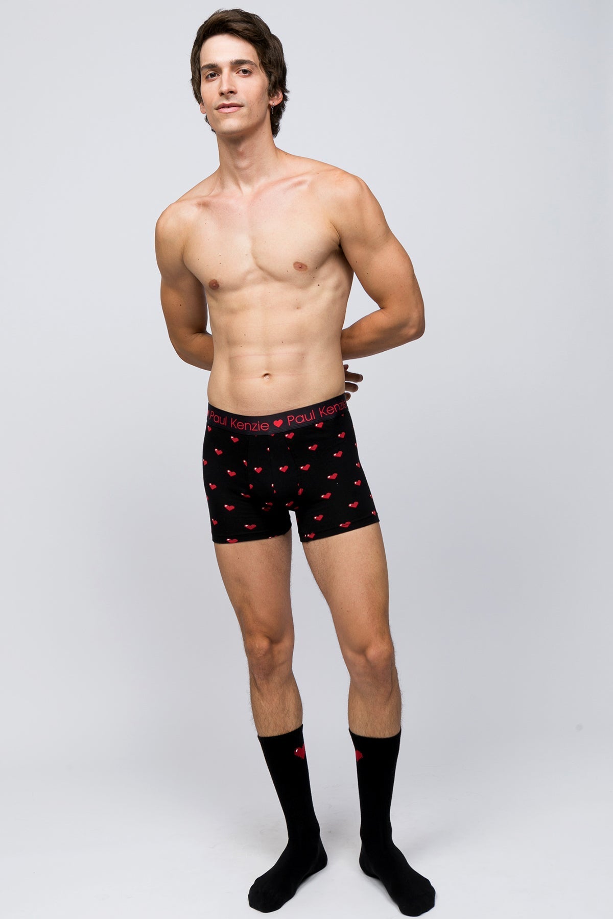 Valentine Collection Erkek Boxer Pixel Love - 0