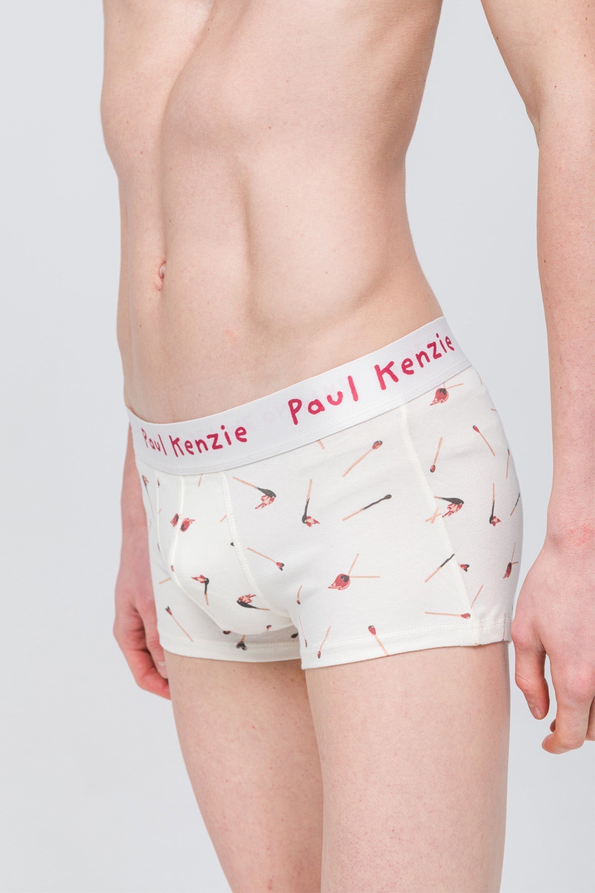 Desenli Erkek Trunk Boxer Valentine Collection Perfect Match - 3