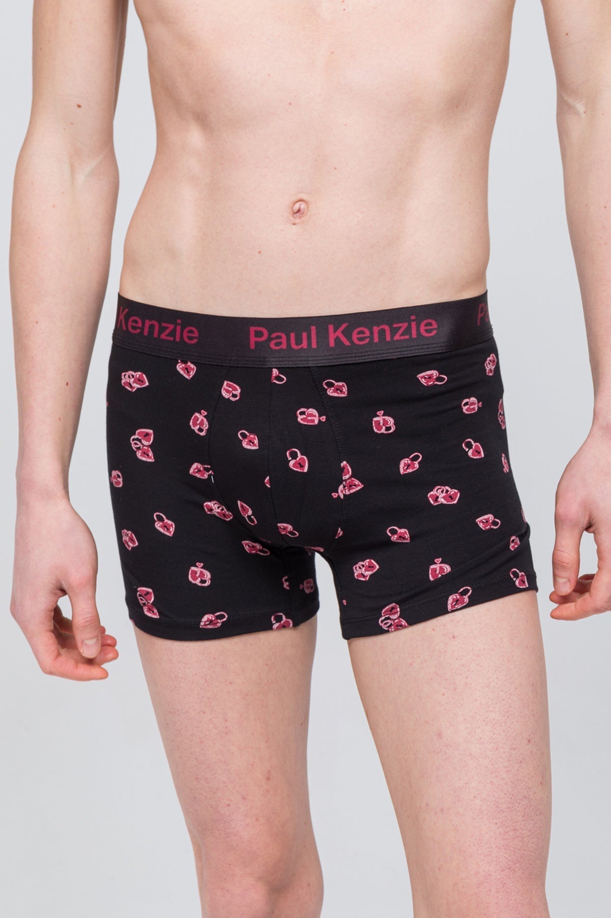 Desenli Erkek Boxer Valentine Collection Lovelock - 0