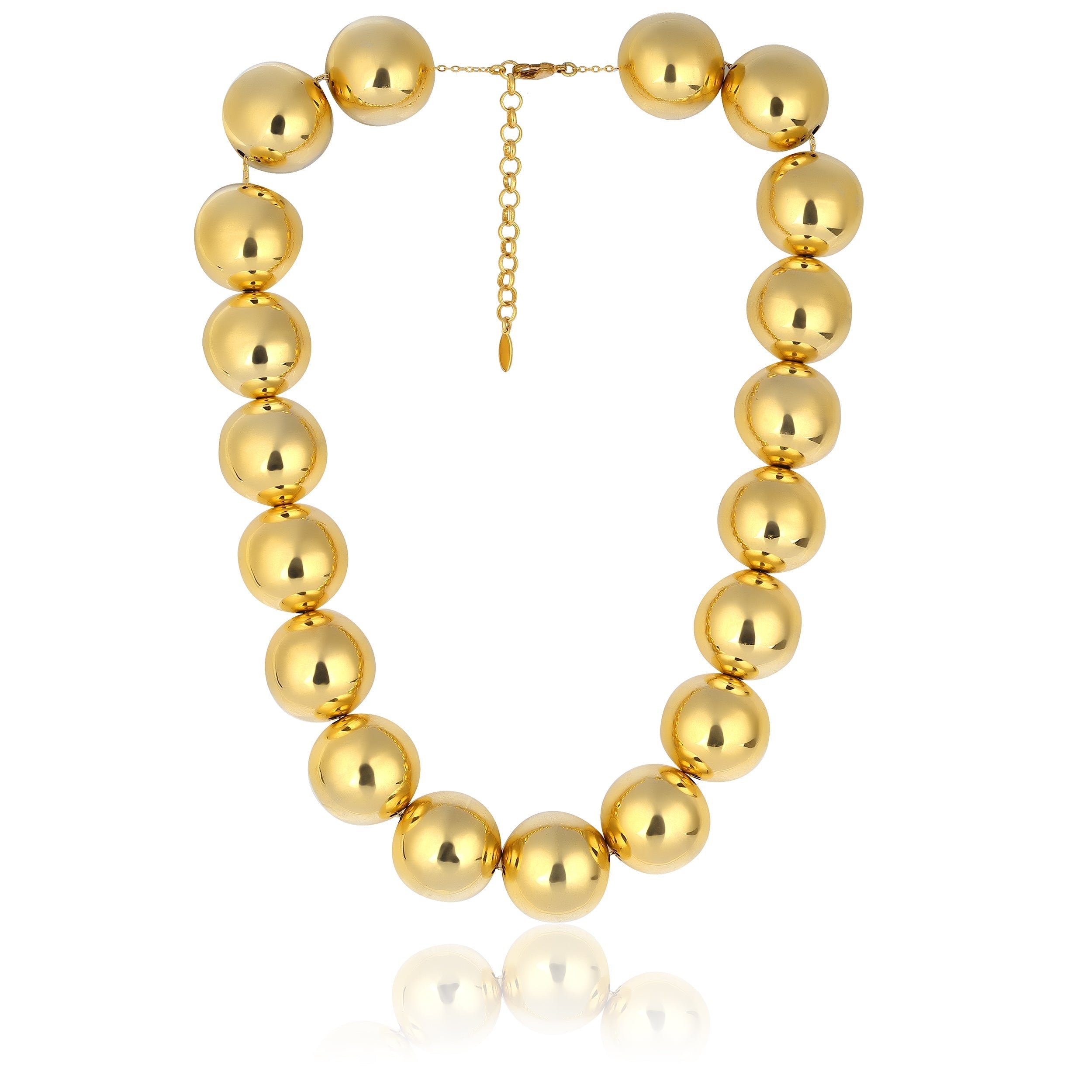 Luna Ball Necklace Large Size Balls - 1