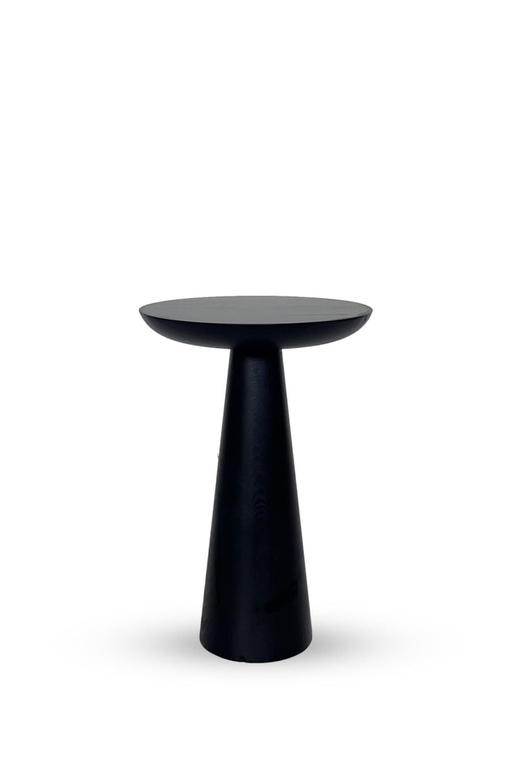 Tekli Zigon Mantar Sehpa Mushroom | Masif Ahşap Modern Yan Sehpa - 10
