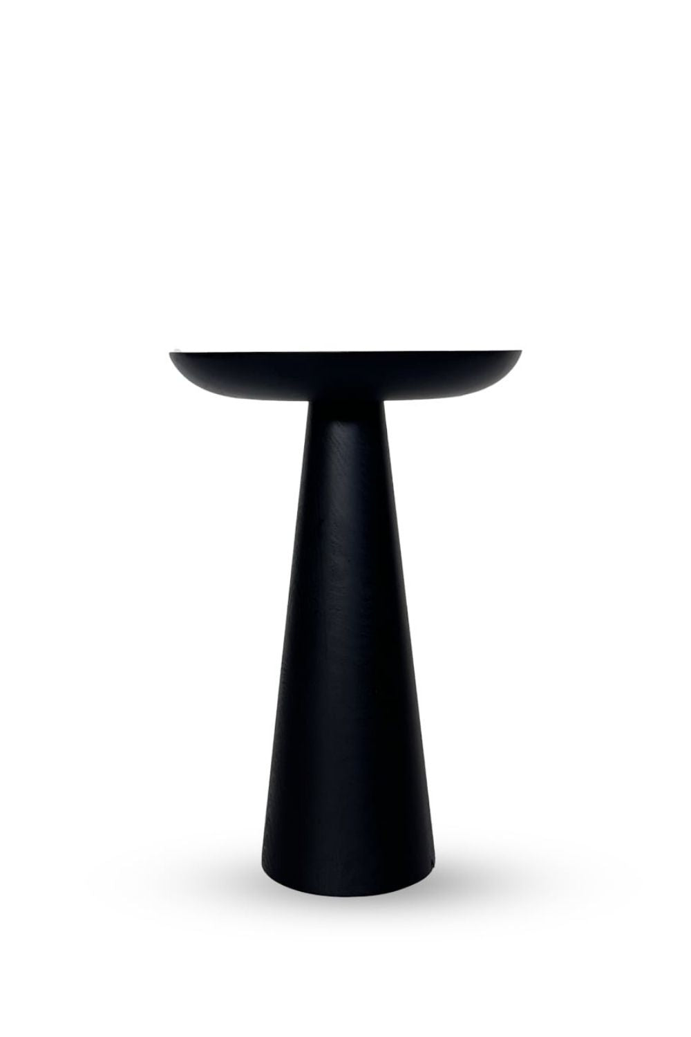 Tekli Zigon Mantar Sehpa Mushroom | Masif Ahşap Modern Yan Sehpa - 14