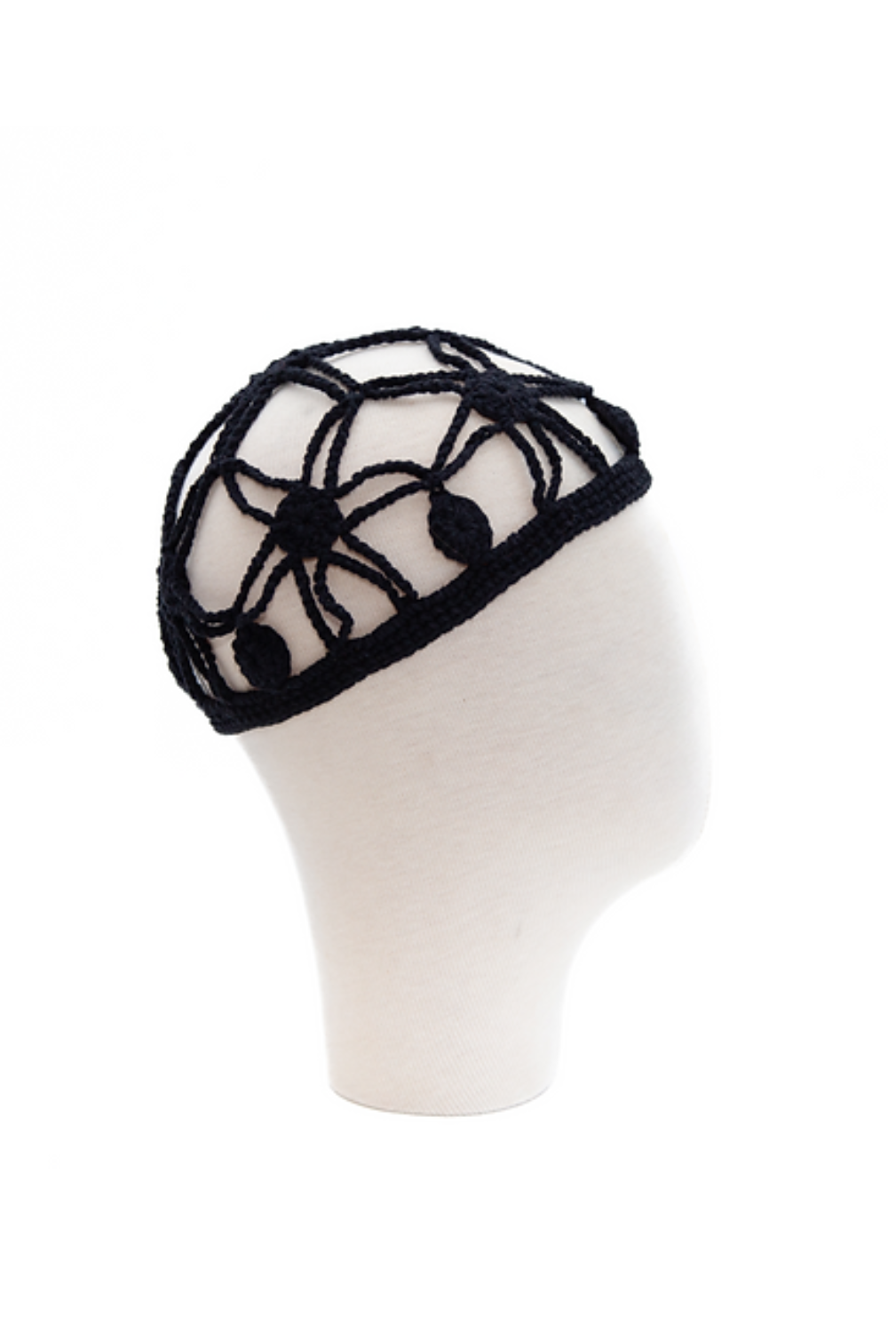 Melkweg Siyah Örgü Saç Aksesuarı, Saç Bonesi - 3