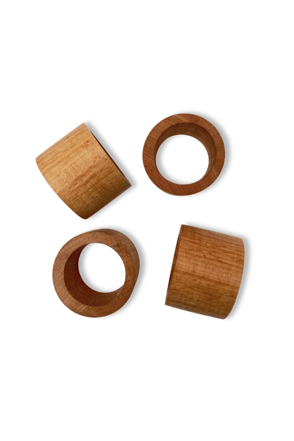 Ahşap Peçete Halkası 4'lü - Il - 1