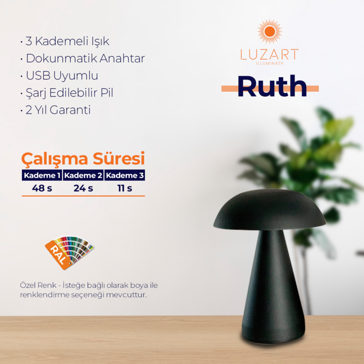 Ruth (Manyetik Şarj Kasetli) - 8