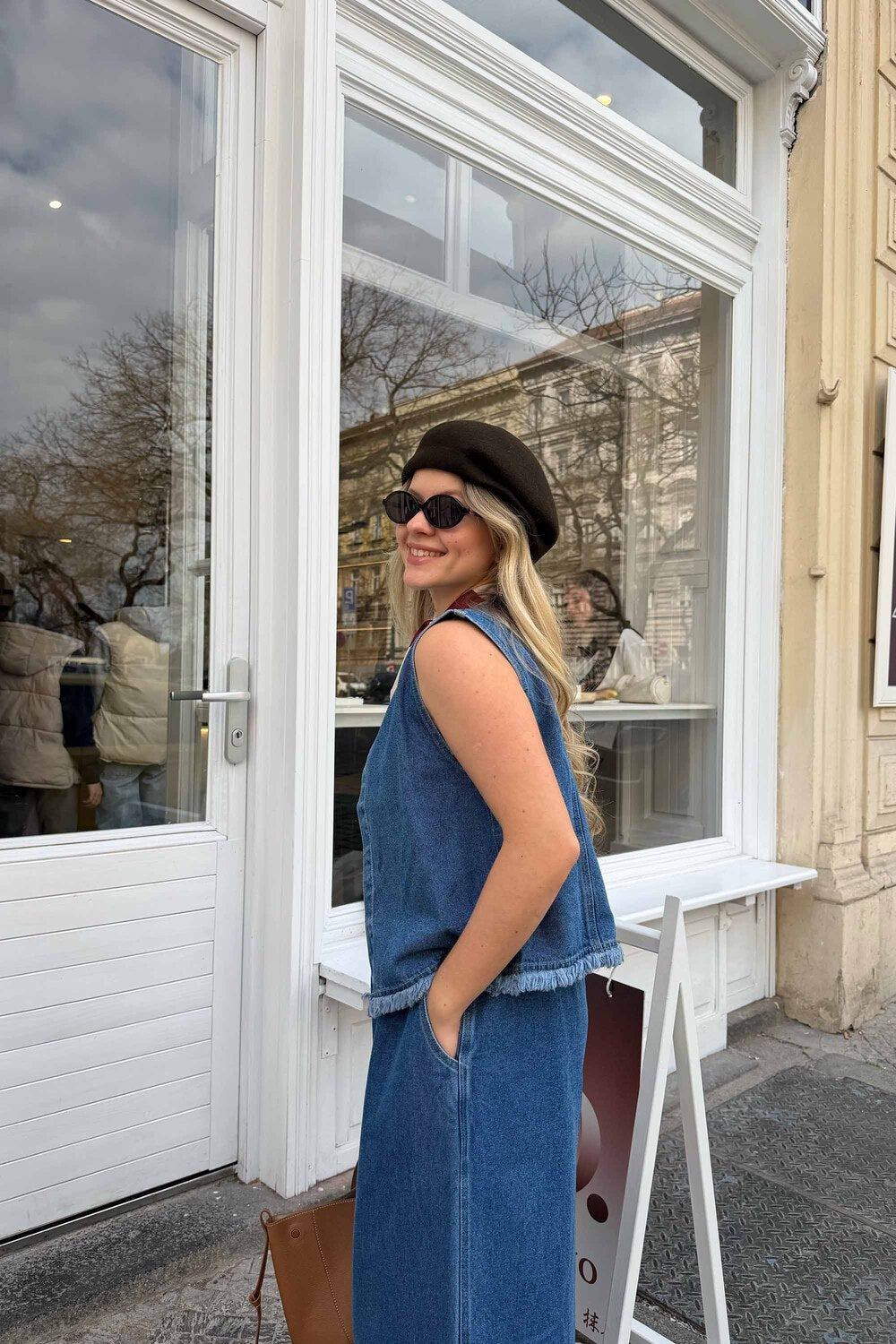 Denim Yelek - 1