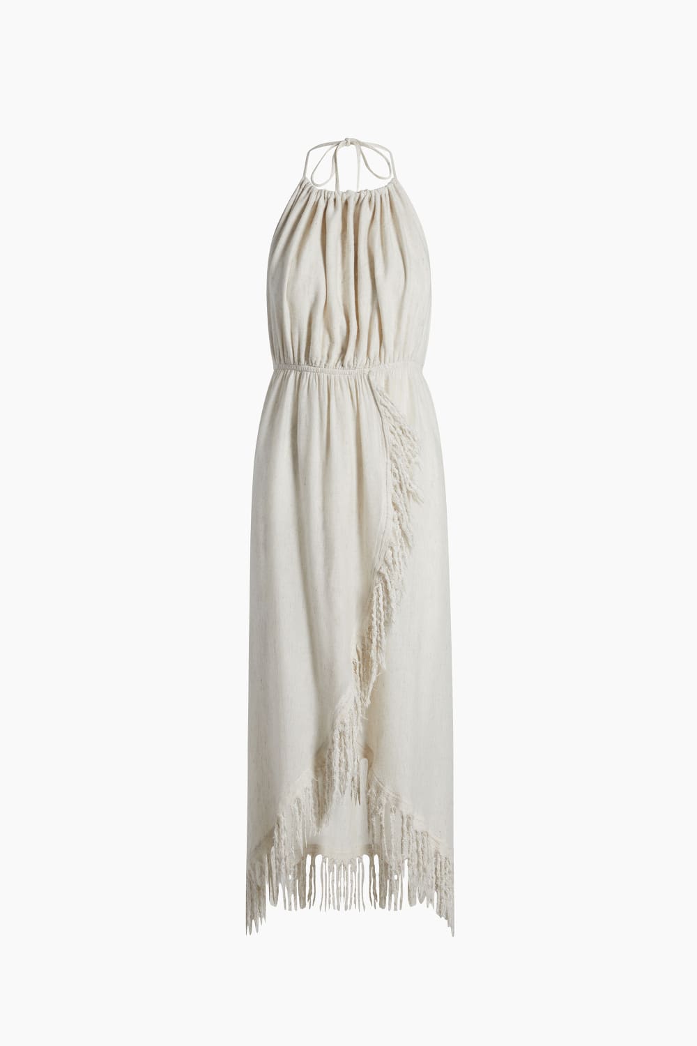 Kenevir Halter Yaka Elbise - 6